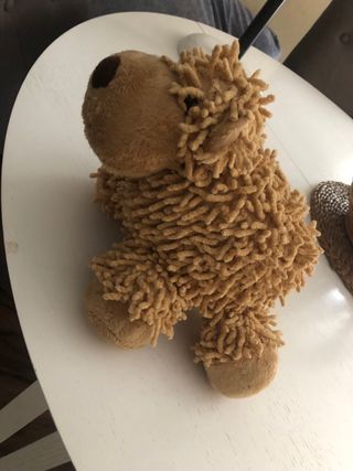 Chaqueta azul marino mujer + muñeco nuevo