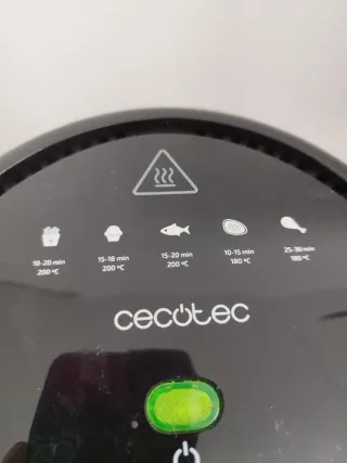 Freidora de aire Cecotec pequeña