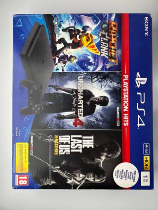 Playstation 4 Slim 1TB + Scatola
