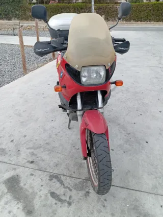 BMW F 650 Rotax - Roja y Plata