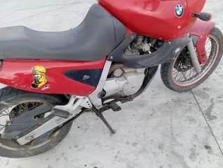 BMW F 650 Rotax - Roja y Plata