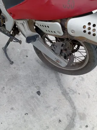 BMW F 650 Rotax - Roja y Plata