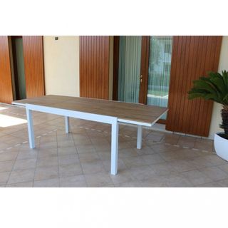 Tavolo Esterno Allungabile Alluminio 160-240x95cm