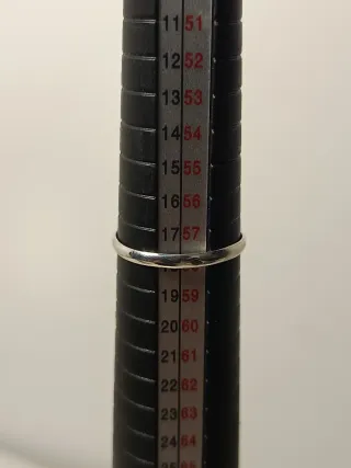 Anillo Plata Ley Yin Yang 17,9mm / T.58