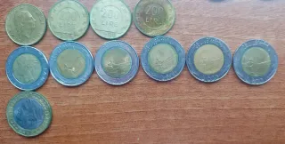 Lote di monete e banconote italiane