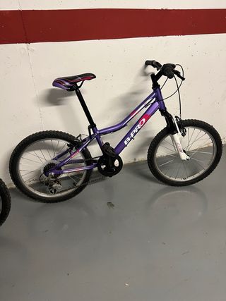 2 Bicicletas B-PRO 20” Moradas