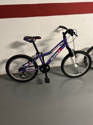 2 Bicicletas B-PRO 20” Moradas