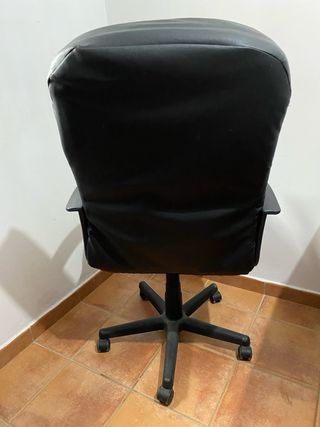 Sillón Director Negro Polipiel