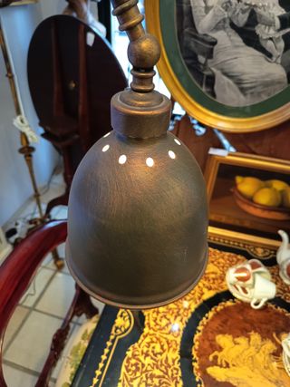 Lámpara de pie metal