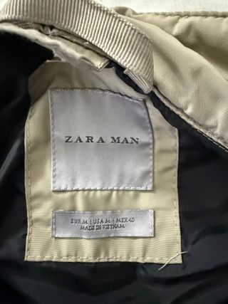 Chaqueta Zara Entretiempo Beige
