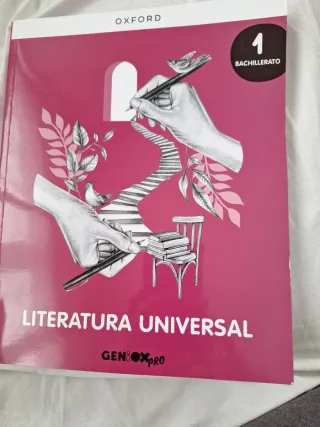 Literatura Universal 1º Bachillerato. Libro del...