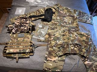 Conjunto Ropa Camuflaje Táctico Militar