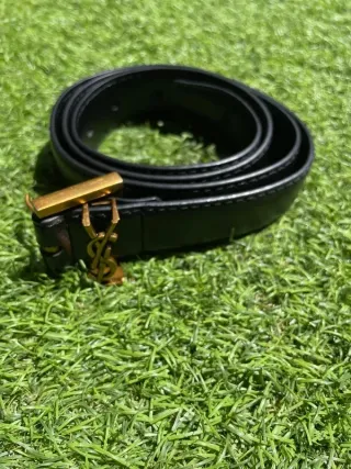 Cinturón Yves Saint Laurent - Negro - Mujer - 105