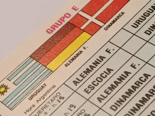 Calendario Futbol Mundial México 86 Maradona mundi