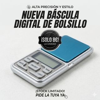 Báscula Digital de Bolsillo