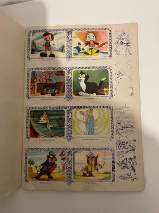 Álbum de Lujo Pinocho Walt Disney