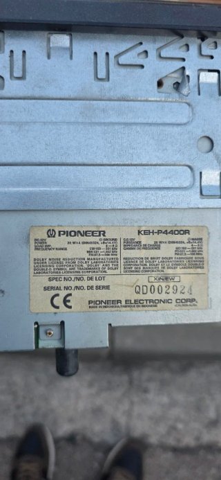 Radio Pioner, Etapa MX y Cargador CD Alpine CHA-12