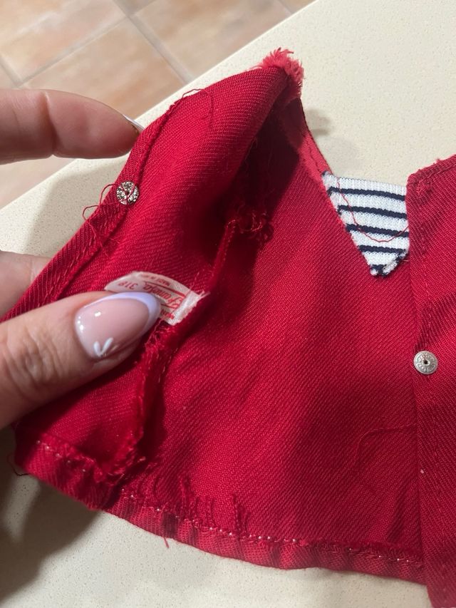 Conjunto marinero para la muñeca nancy