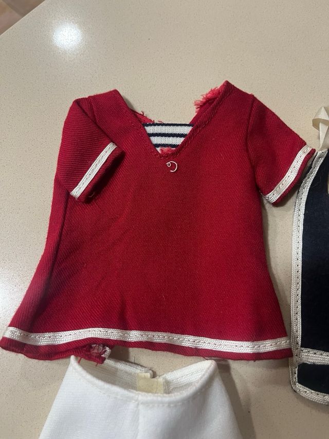 Conjunto marinero para la muñeca nancy