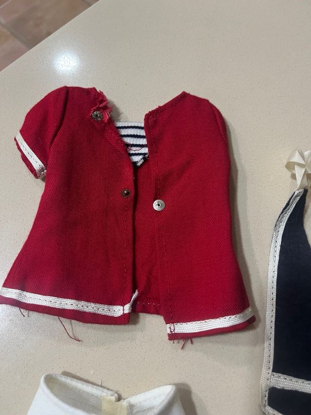 Conjunto marinero para la muñeca nancy