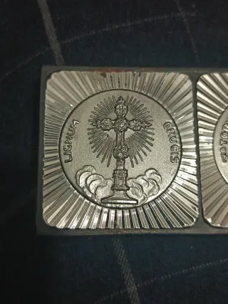 Llavero Lignum Crucis Santo Toribio