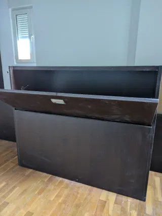 Mueble cabecero de cama con almacenaje