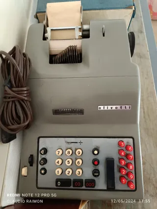 Calcolatrice Olivetti Vintage