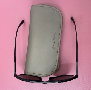 Gafas de sol Giorgio Armani negras y marrones