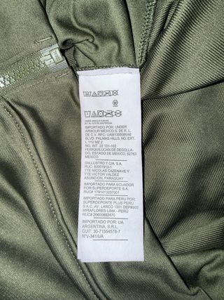 Sudadera Under Armour Verde Oliva