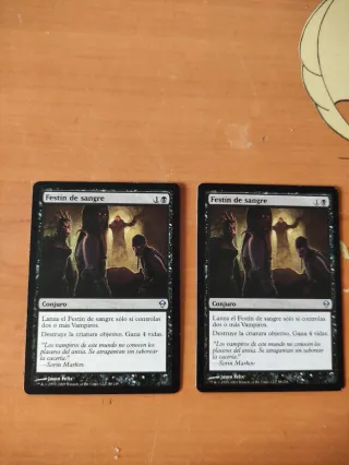 Mtg Festín de Sangre x2