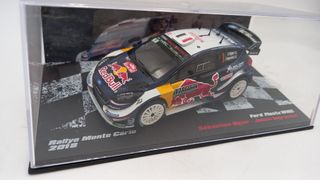 DEAD292 Ford Fiesta WRC rally Monte Carlo 2018