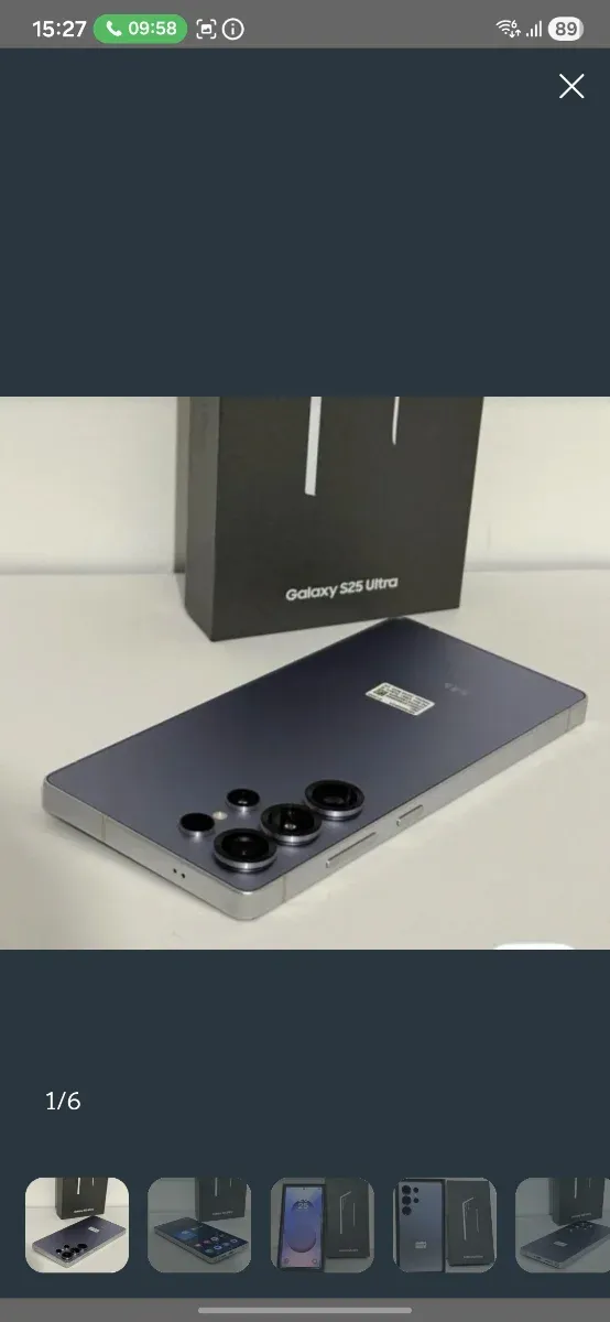 Samsung Galaxy S25 Ultra Azul Nuevo afbeelding 2