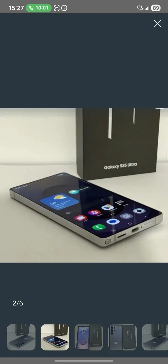 Samsung Galaxy S25 Ultra Azul Nuevo afbeelding 3