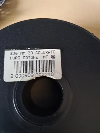 Bordura cotone decorata