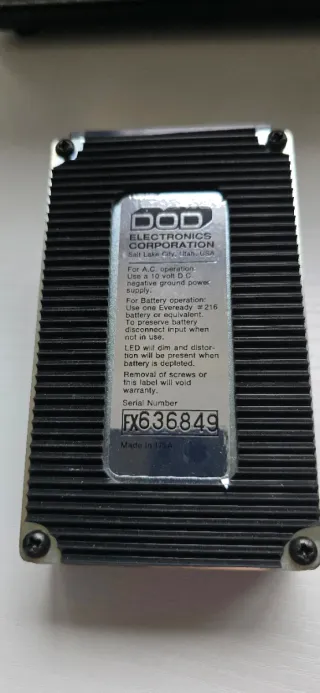 Pedal Guitarra DOD FX35 Octoplus