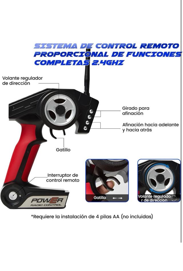 Coche RC Todoterreno Simrex Vortex