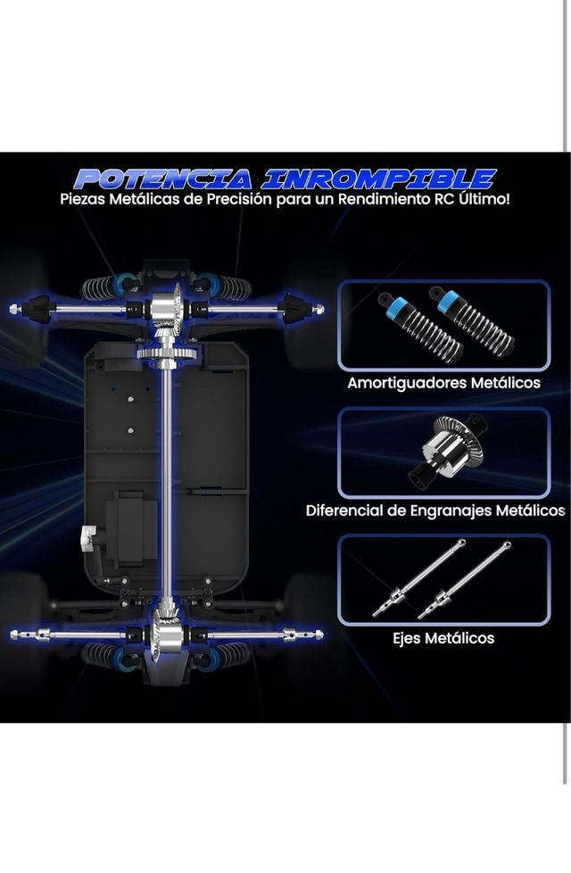 Coche RC Todoterreno Simrex Vortex