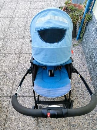 Passeggino Aprica Luxana Comfort Blu