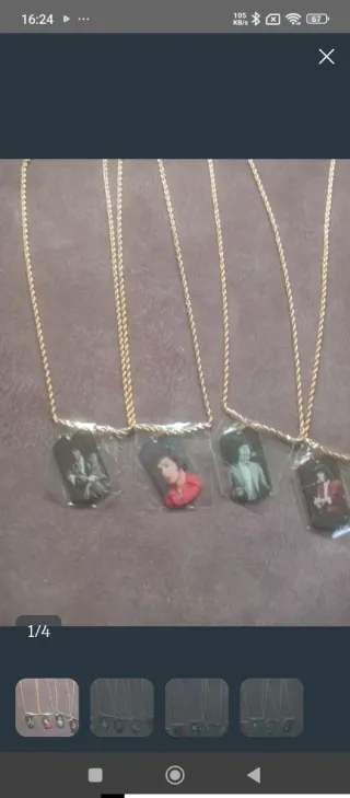 Collar Camarón de la Isla con placa