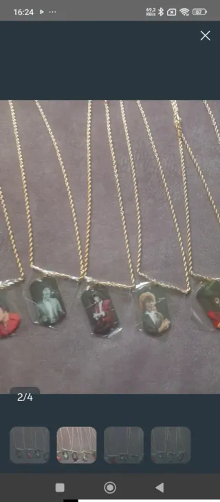 Collar Camarón de la Isla con placa