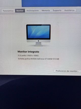 Apple iMac 21.5 SSD 1TB