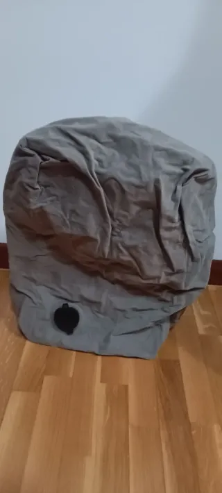 Almohada Hinchable Viaje Gris