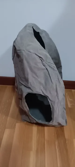 Almohada Hinchable Viaje Gris