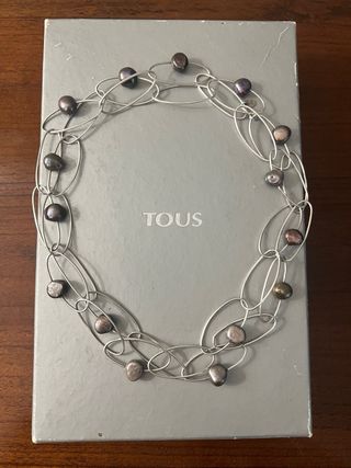 Collar Tous Plata y Perlas