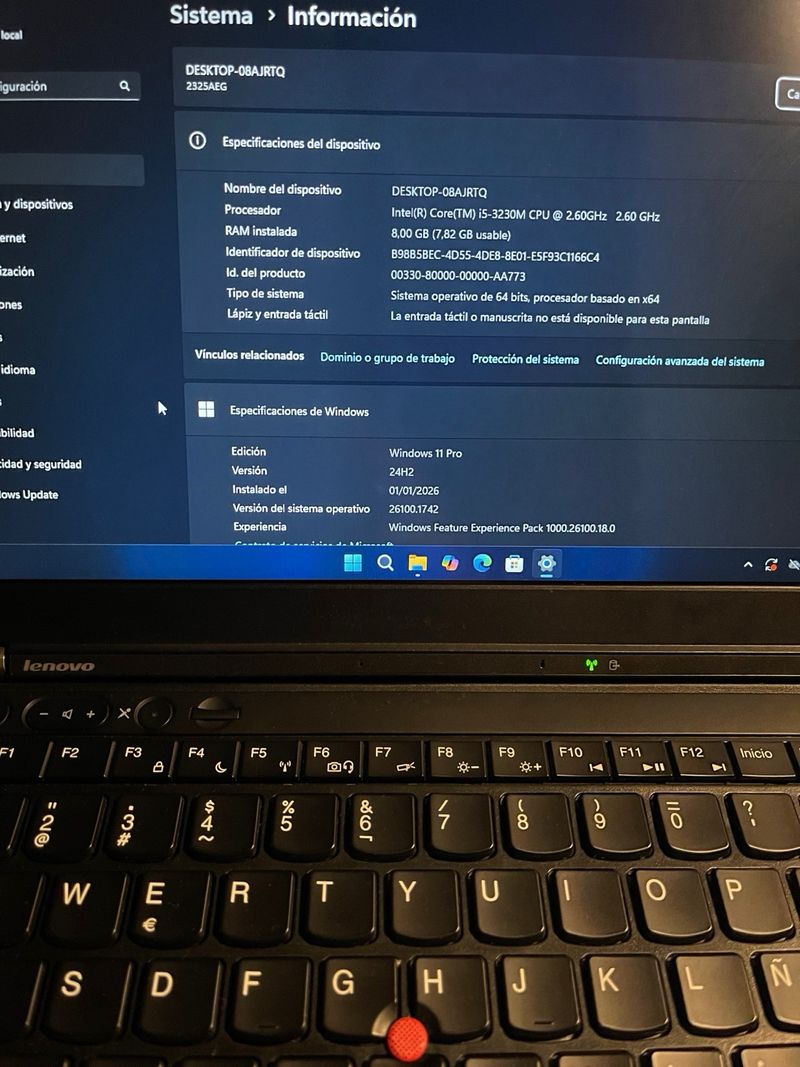 Lenovo X230 Portátil Negro y Lenovo Edge afbeelding 6