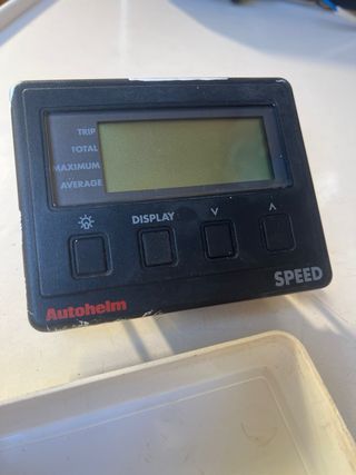 Indicador Velocidad Autohelm ST30. PARA REPARAR