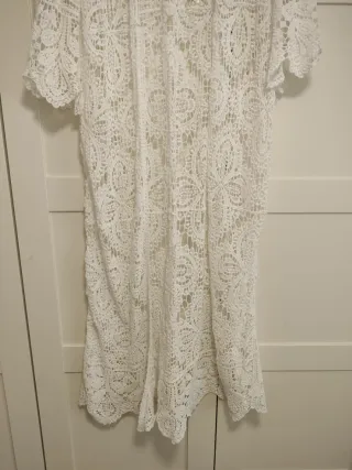 Bata Enacaje encaje blanco talla única