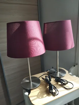 Lámparas de mesita IKEA (2 unidades)