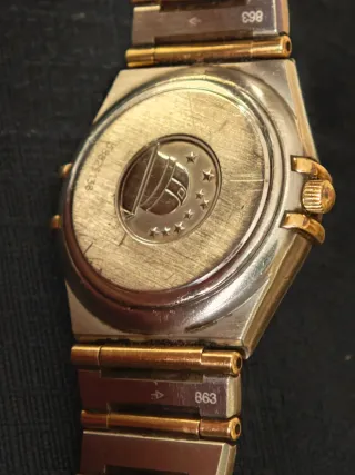 Omega Constellation Oro 18k y Acero