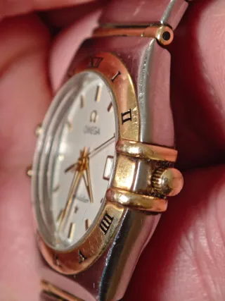Omega Constellation Oro 18k y Acero